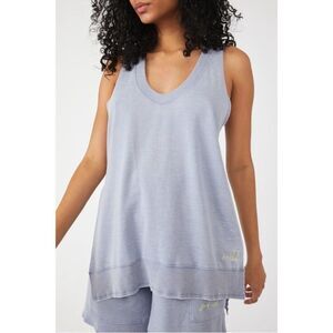 Intimately Free People Cozy Girl Tank in Ceramic Seafoam Size Small